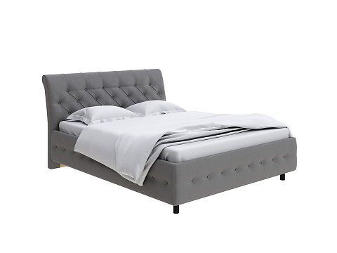 Большая кровать Next Life 4 - Классическая кровать с изогнутым изголовьем и глубокой пиковкой