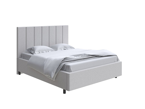 Кровать 140х190 Oktava - Кровать в лаконичном дизайне в обивке из мебельной ткани или экокожи.