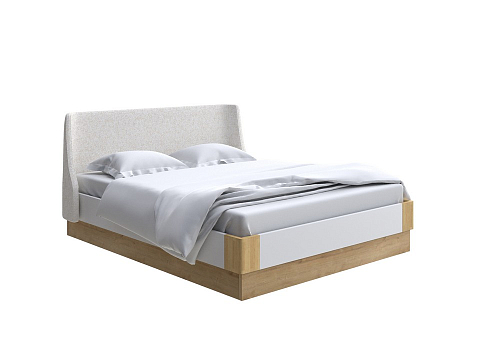 Большая кровать Lagom Side Chips с подъемным механизмом - Кровать со встроенным ПМ механизмом. 