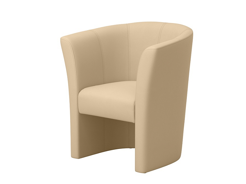 Кресло OrmaSoft 75x75 Экокожа Бежевый - Мягкое удобное кресло OrmaSoft. 