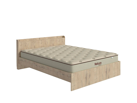 Кровать 120х190 Bord - Кровать из ЛДСП в минималистичном стиле.